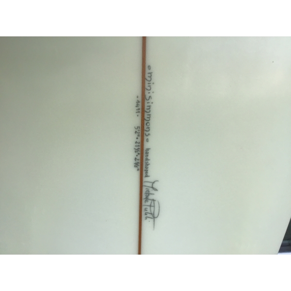 Minisimmons 5'2'' slide 7634