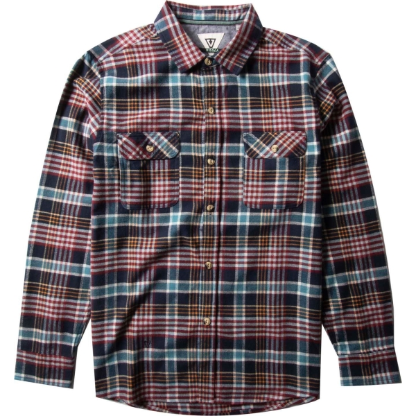 Vissla Central Coast Flannel Manica Lunga S