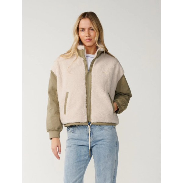 Giacca Venture Sherpa Donna – Olive slide 9701