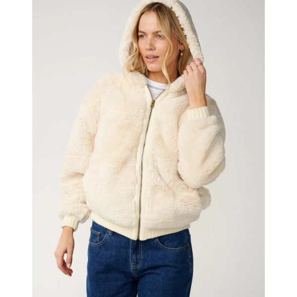 Pile Morbido con Cappuccio Bossa Nova Donna – Bone